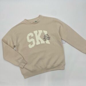 Vintage Havana Ski Cream Sweatshirt size